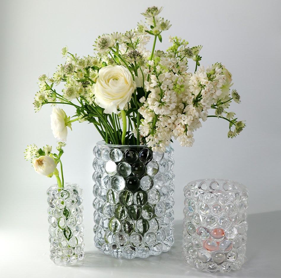 HURRICANE LAMP BOULE, Clear