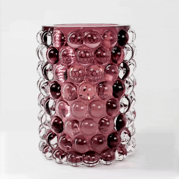 HURRICANE LAMP BOULE LARGE, Heather