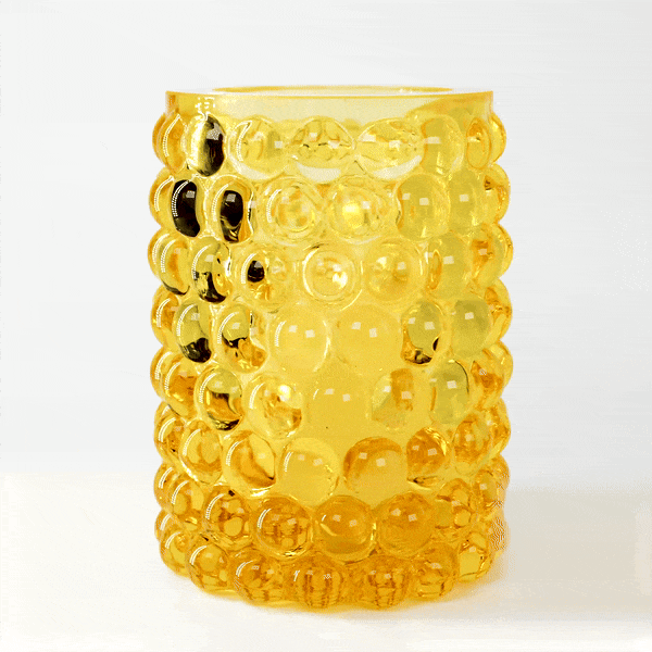 HURRICANE LAMP BOULE LARGE, Limone