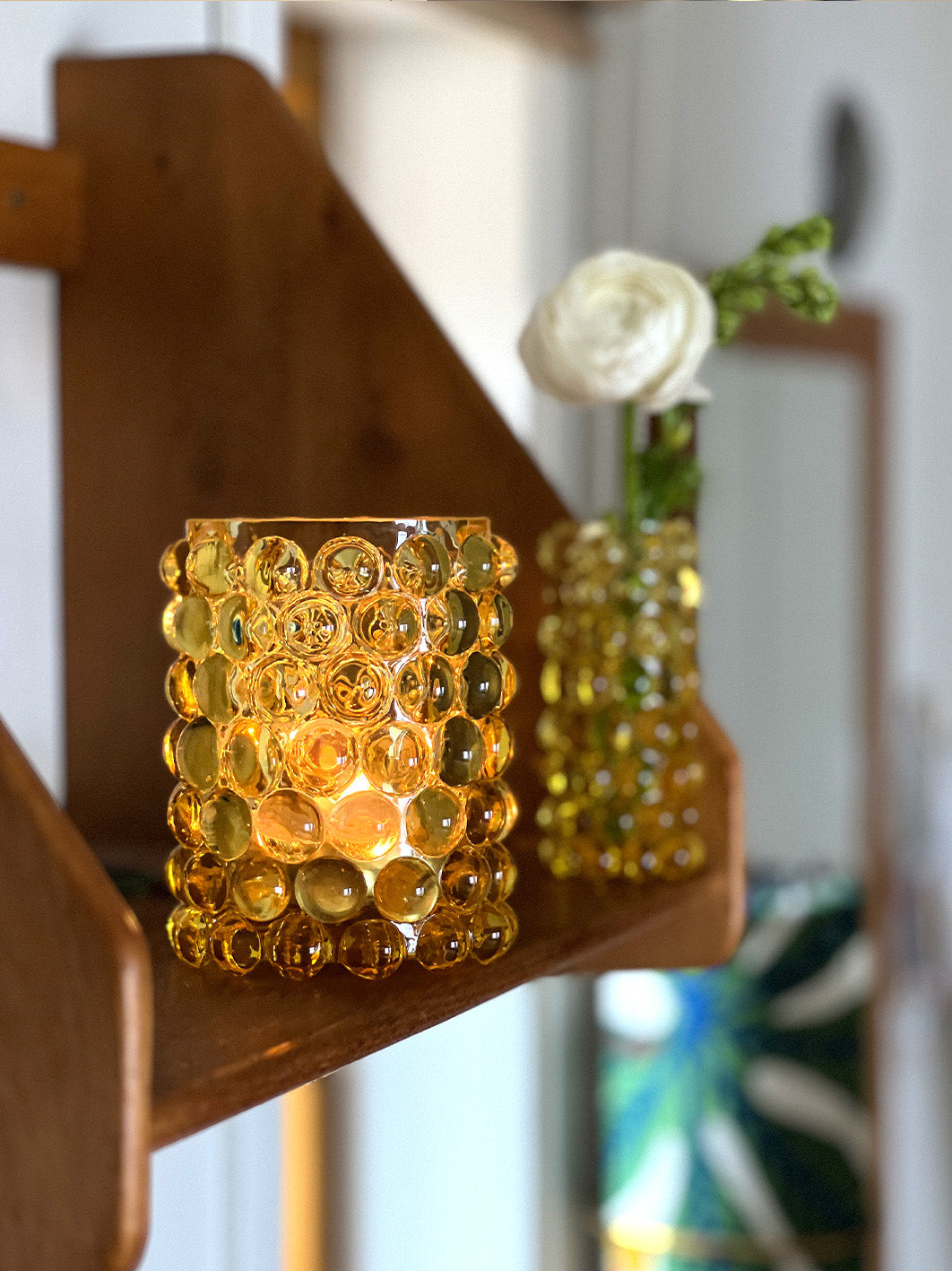 HURRICANE LAMP BOULE, Limone