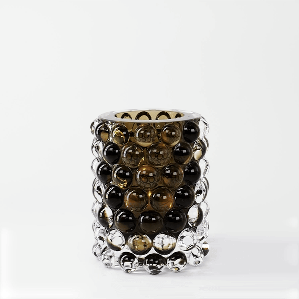 HURRICANE LAMP BOULE, Tobacco