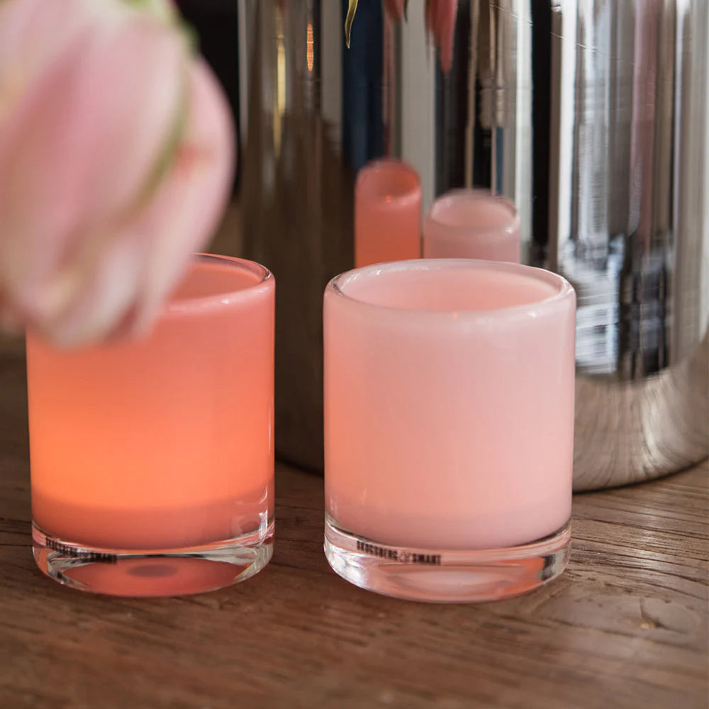 HURRICANE LAMP CANDY SMALL, Charmaine Ljuslykta