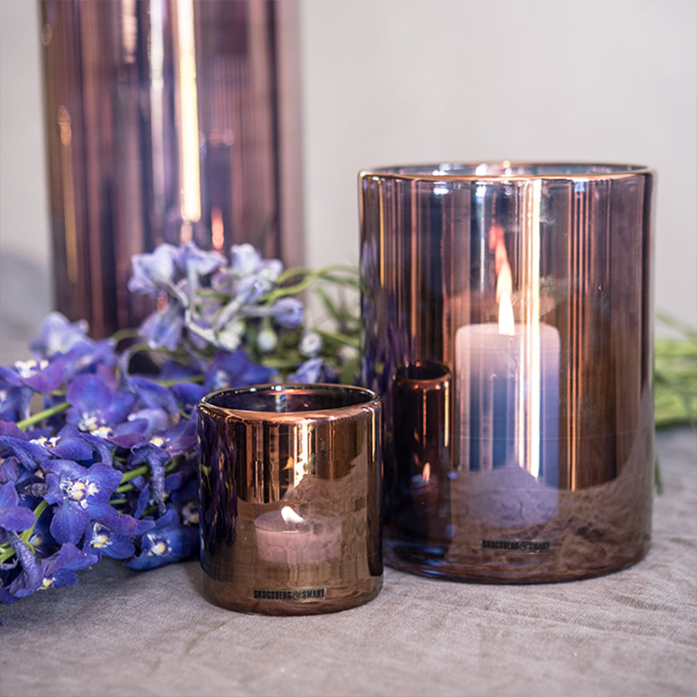 HURRICANE LAMP MEDIUM, Bronze Skogsberg&Smart