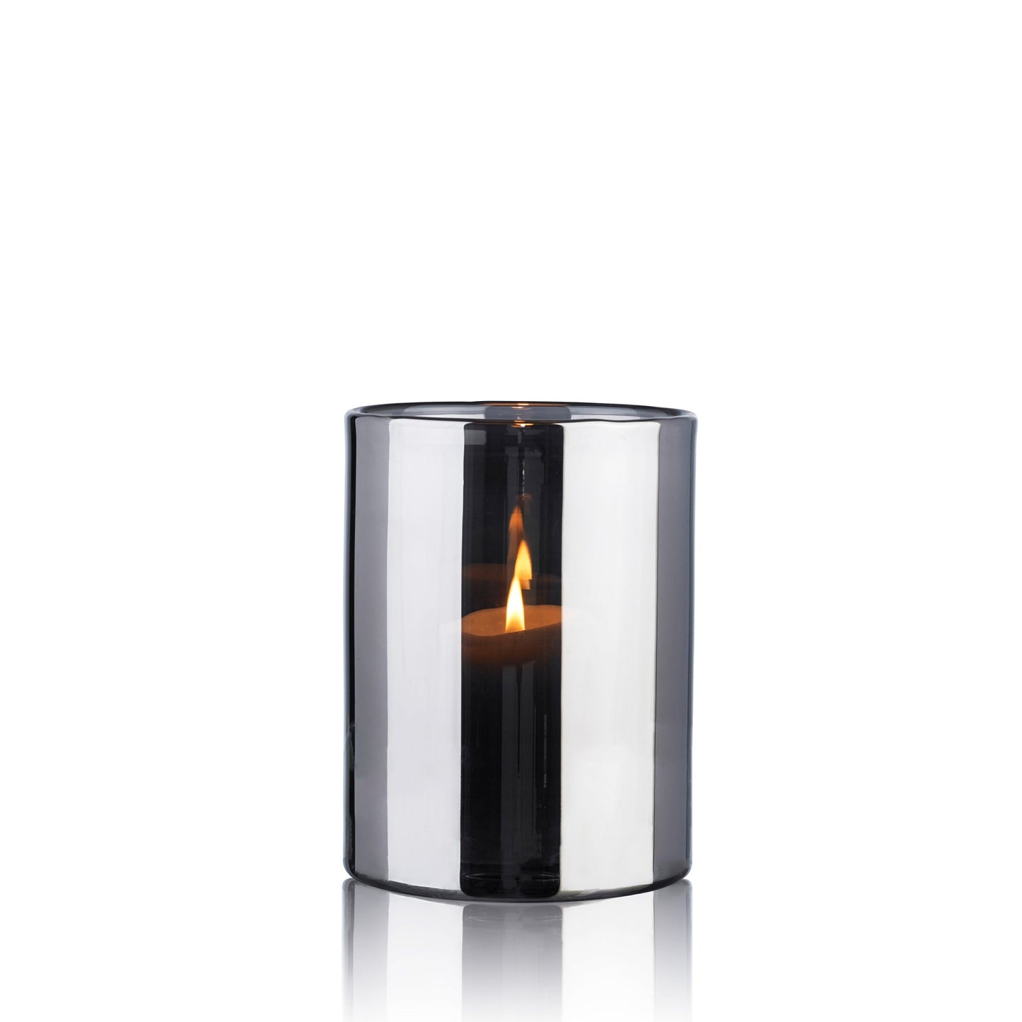 HURRICANE LAMP MEDIUM, Silver Skogsberg&Smart