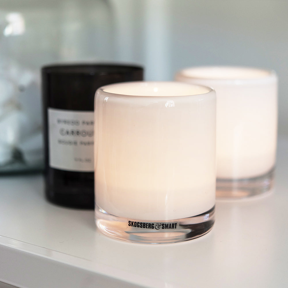 HURRICANE LAMP SMALL, White Skogsberg&Smart