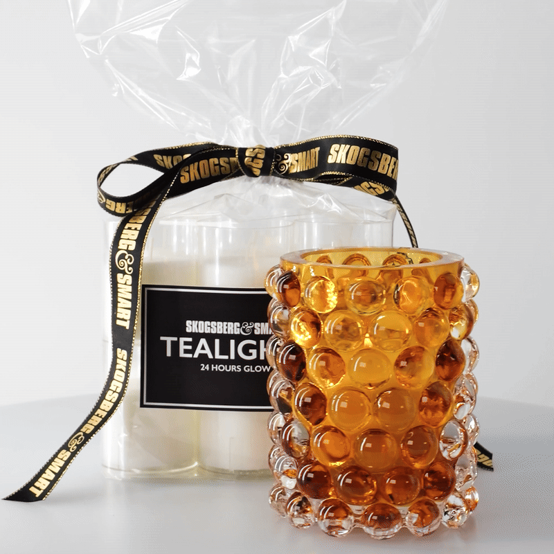 HURRICANE TEALIGHTS 24HRS, 12-pack