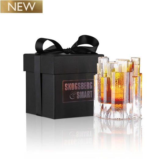 HURRICANE LAMP ROCK, Amber