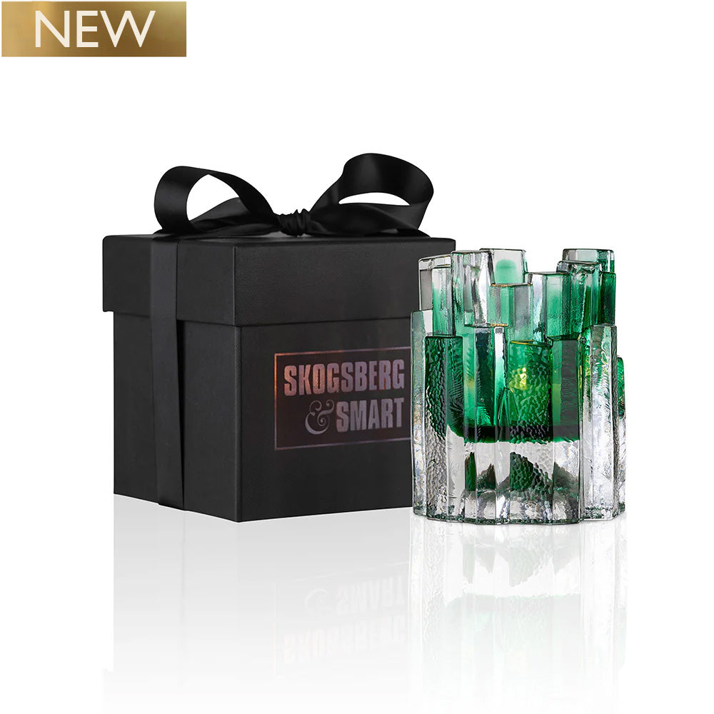 HURRICANE LAMP ROCK, Jade