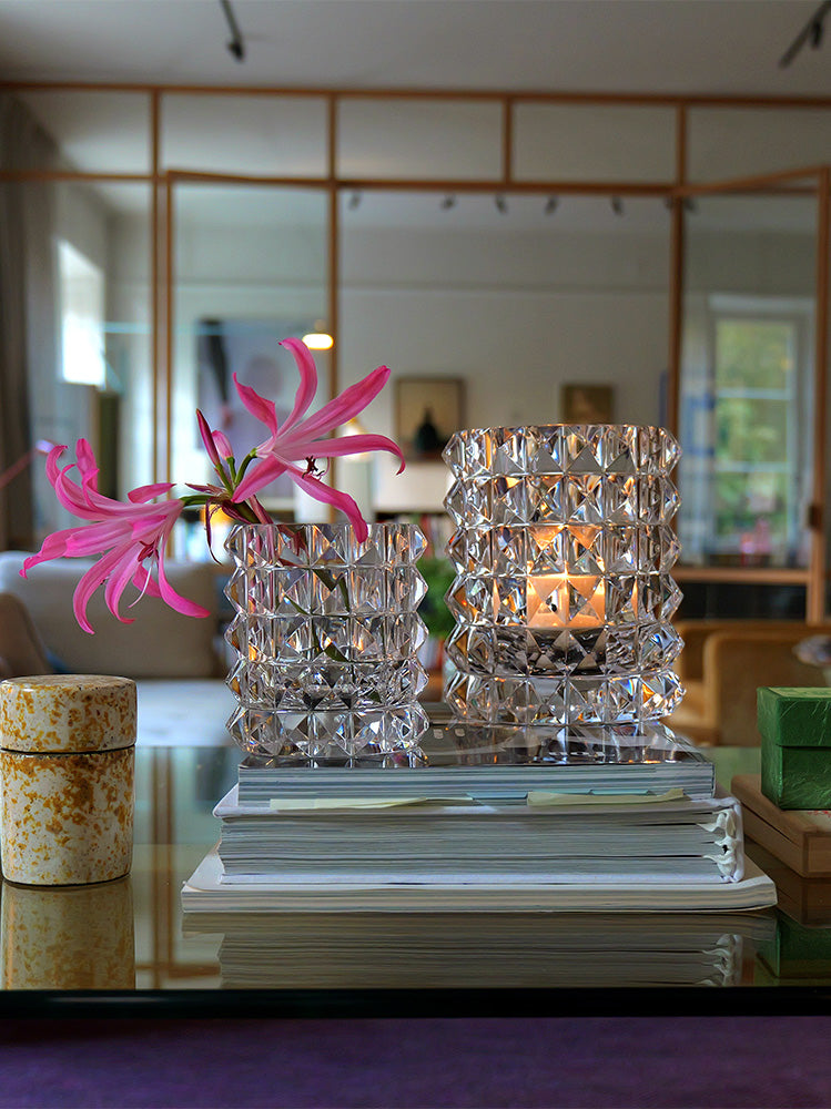 HURRICANE CRYSTAL LAMP REGULAR, Stud